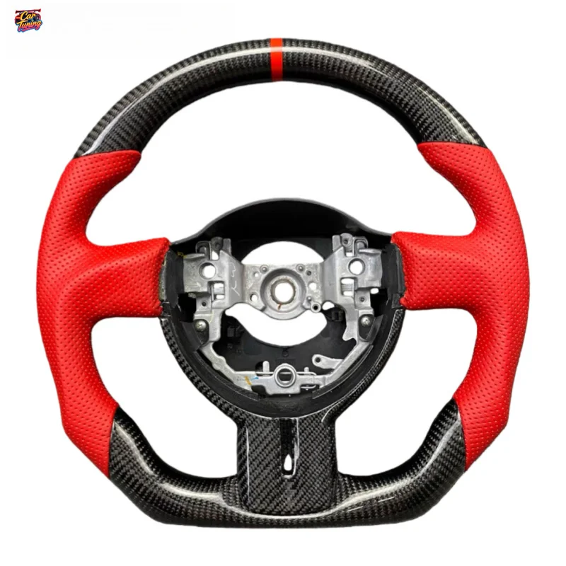 Suitable for Toyota GT 86, Subaru BRZ, Scion FR-S Sports Carbon Fiber Steering Wheel, Supports Wholesale Customization