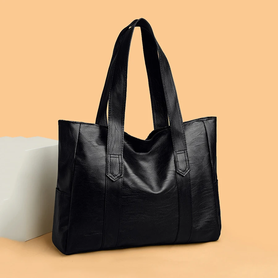

Vintage Large Capacity Tote Bag, Retro Vegan Shoulder Bag, Women's Casual Handbag For Commute