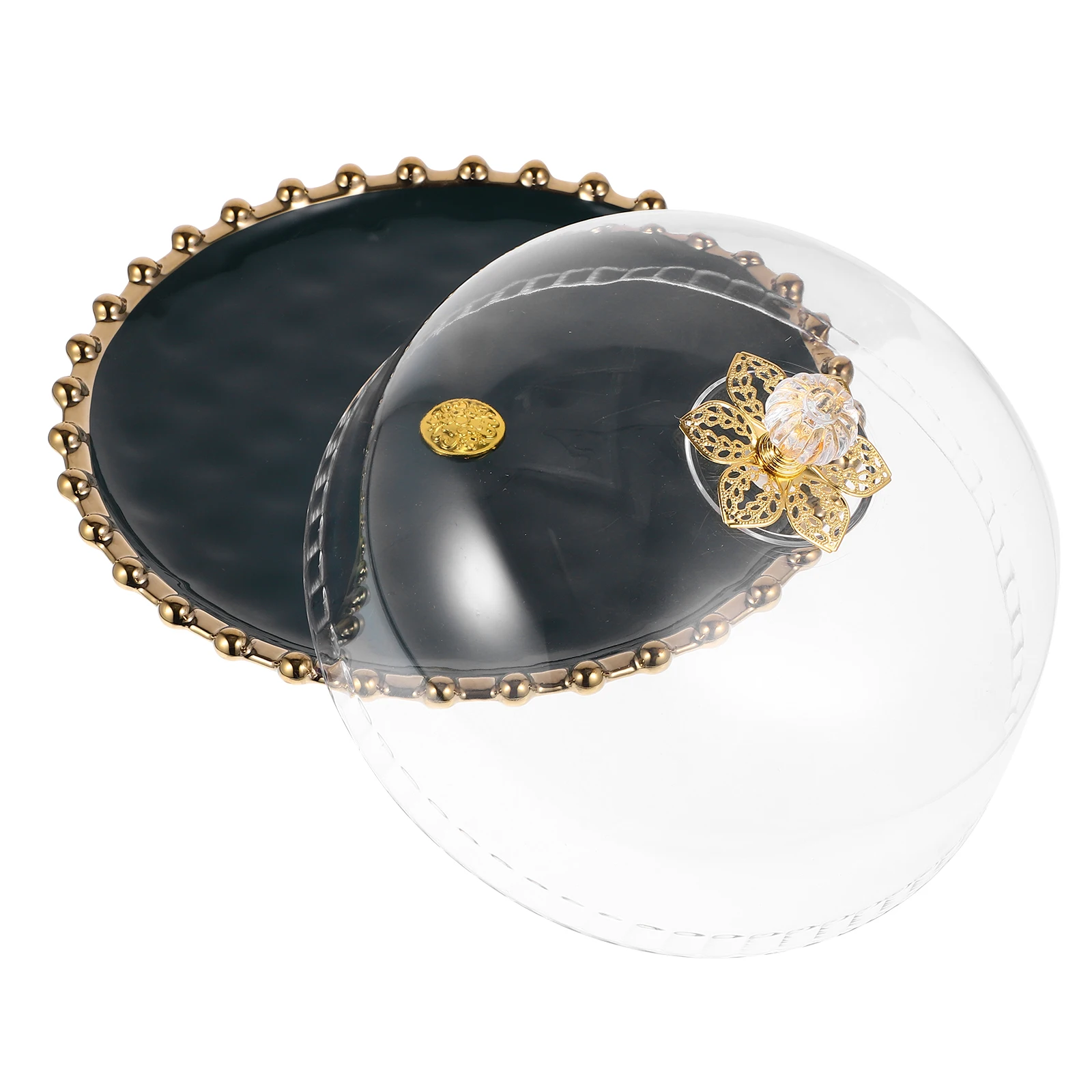 

Cake Holder with Lid Transparent Food Cover Keeps Food Clean Practical Display Cake Stand Home Supplies