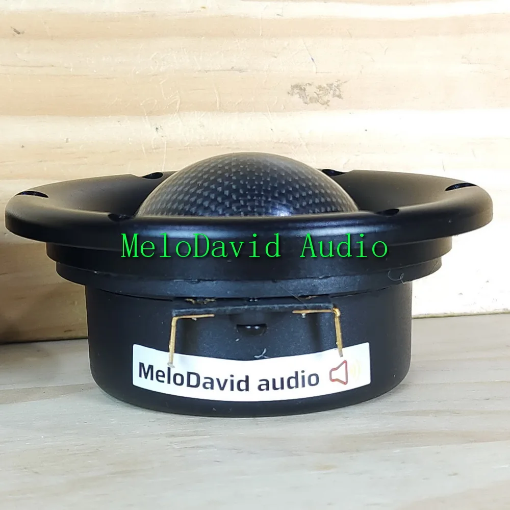 2 шт. MeloDavid Audio MR350S купольный динамик из углеродного волокна, чистый среднечастотный динамик