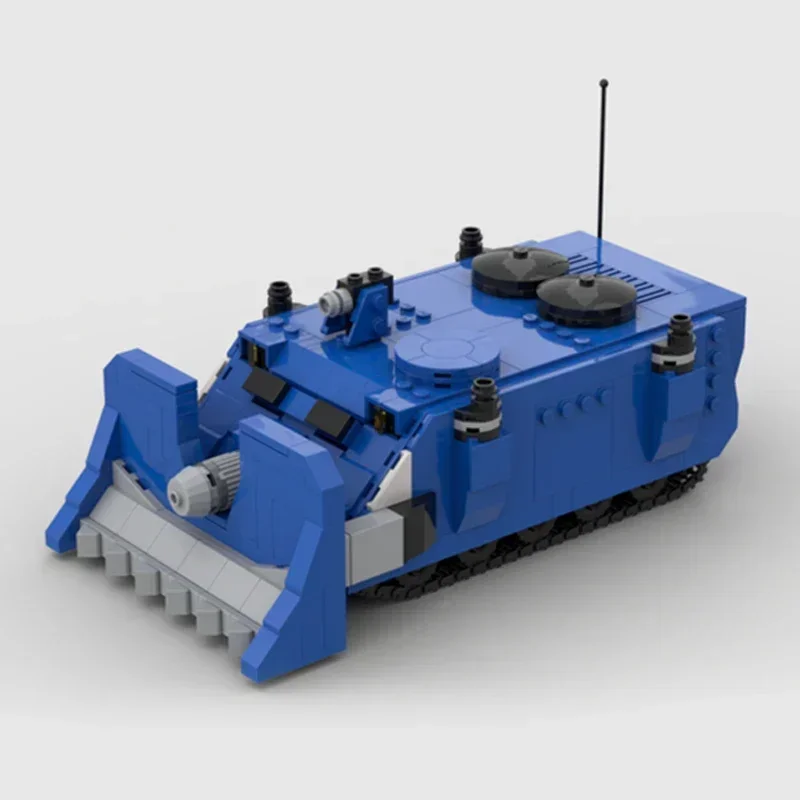 Technische Moc Bricks Model Militaire Vindicator Siege Tank Modulaire Bouwstenen Geschenken Speelgoed Voor Kinderen DIY Sets Assembleren