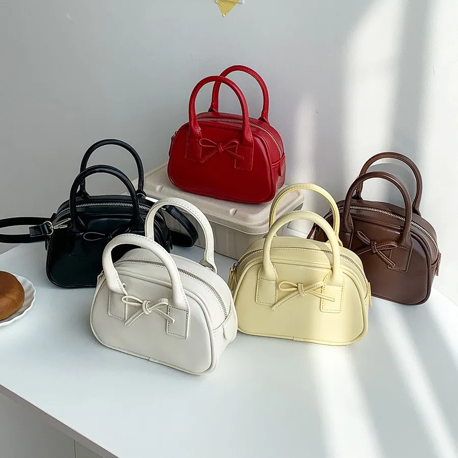 

Высококачественная женская сумка через плечо, нишевая, модная и милая мини-сумка с бантом, дизайнерская роскошная сумка