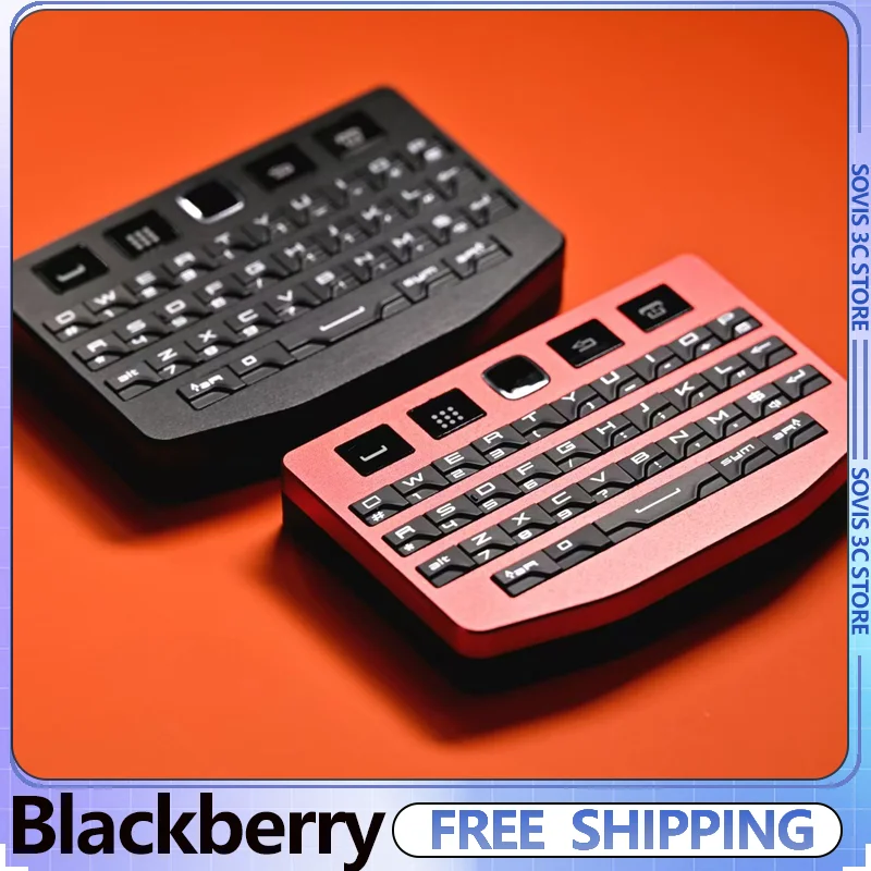 BlackBerry Q10 Bluetooth keyboard P9981pro Dual-Mode Wireless Keyboard 750mah Ergonomic Mini Keyboards Desktop Gifts