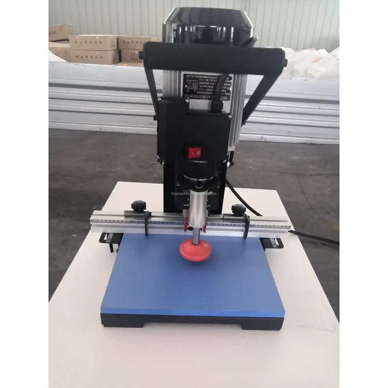 Small portable door lock hole manual hinge boring machine