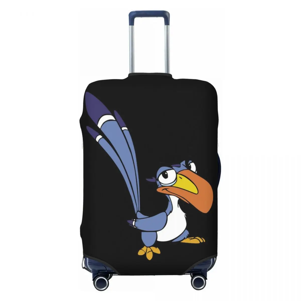 

Custom The Lion King Zazu Travel Luggage Cover Dust Proof Suitcase Cover Protector Fit 18-32 Inch