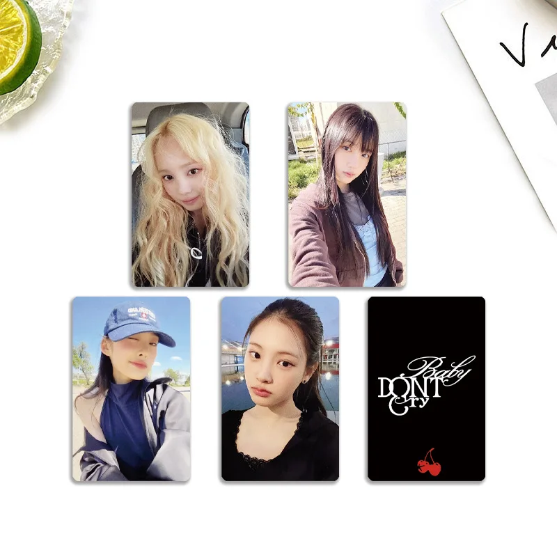 KPOP bébé ne pleurer cartes F fille Album Photocard StarRiver avantages LOMO cartes BDC Kumi Mia Beni Yihyun Fans cadeaux