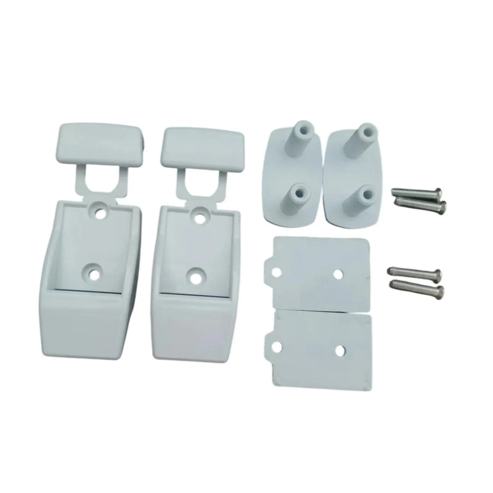 2Pcs Awning Leg Bracket Compatible Fittings Compact Stable Direct Replace Portable Accessories Sturdy for F65 F80S F45S