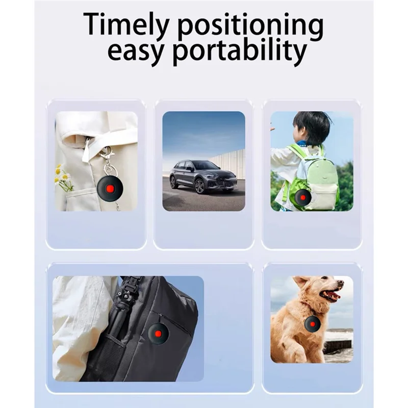 ABKN-Google Find My Device For Android Airtag Tracker Smart Tag Bluetooth Search Locator Tracking Finder