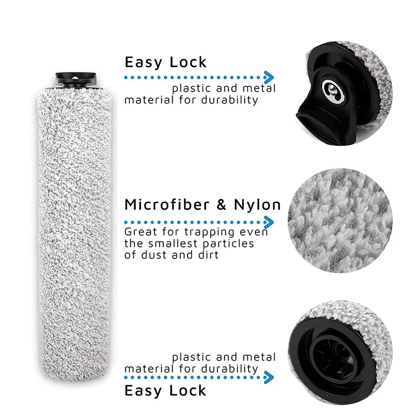 Substituição do rolo escova e filtro Kit, compatível para Tineco Floor One S3 e IFloor 3, vácuo seco e molhado sem fio