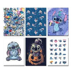 Funda de pasaporte de PU de dibujos animados de Disney, soporte de tarjeta de identificación de viaje, funda de pasaporte con estampado de puntada de muñeca linda, nueva moda