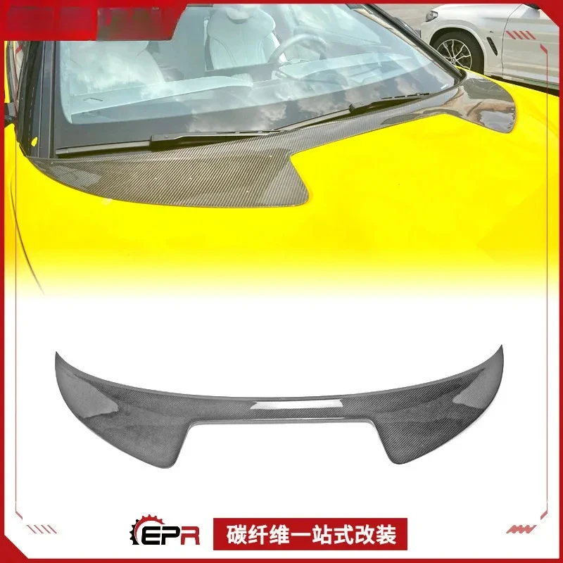 Suitable Eletre 2023 OEM Style Carbon Fiber Hood Upper Lip Panel