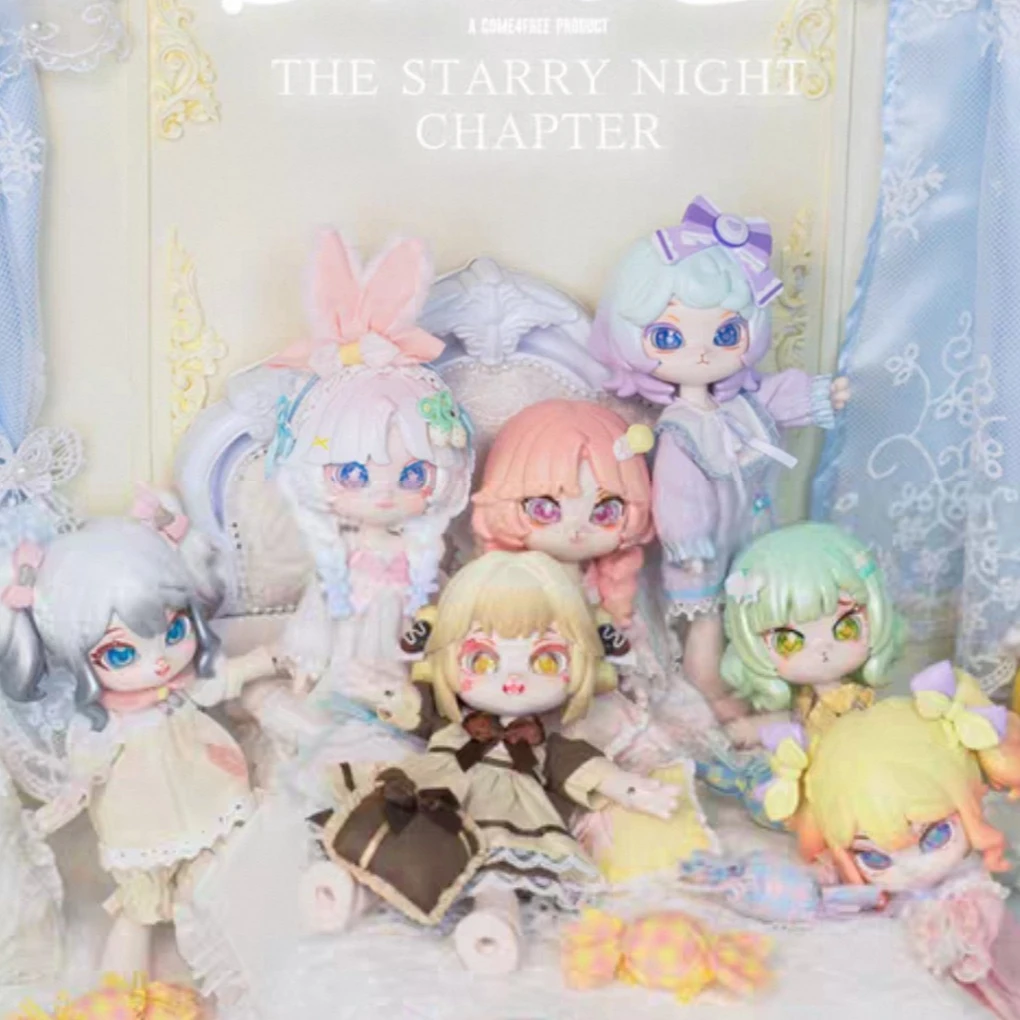 

COME4FREE genuine Bonnie Bunny Starry Night Chapter series blind box 12 points BJD movable doll gift surprise kawaii