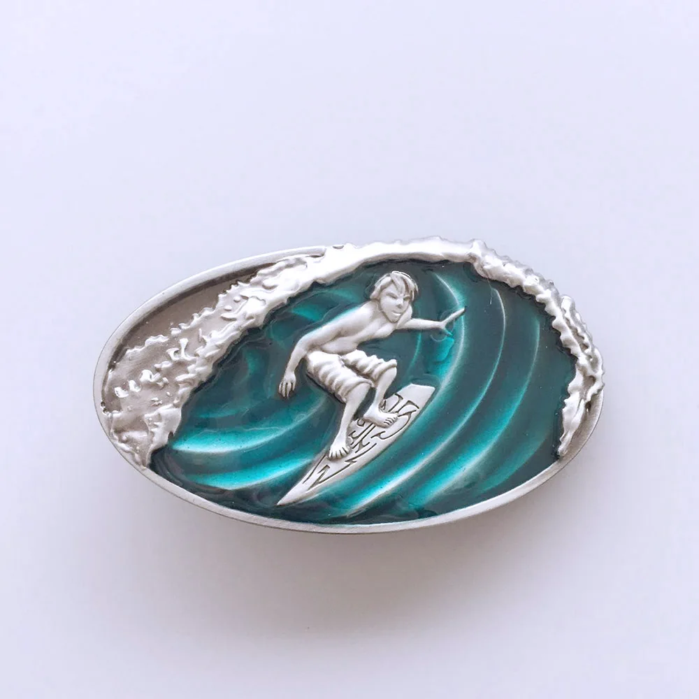vintage-enamel-surfing-play-boy-sport-belt-buckle-gurtelschnalle-boucle-de-ceinture-hebilla-buckle-3d034bl
