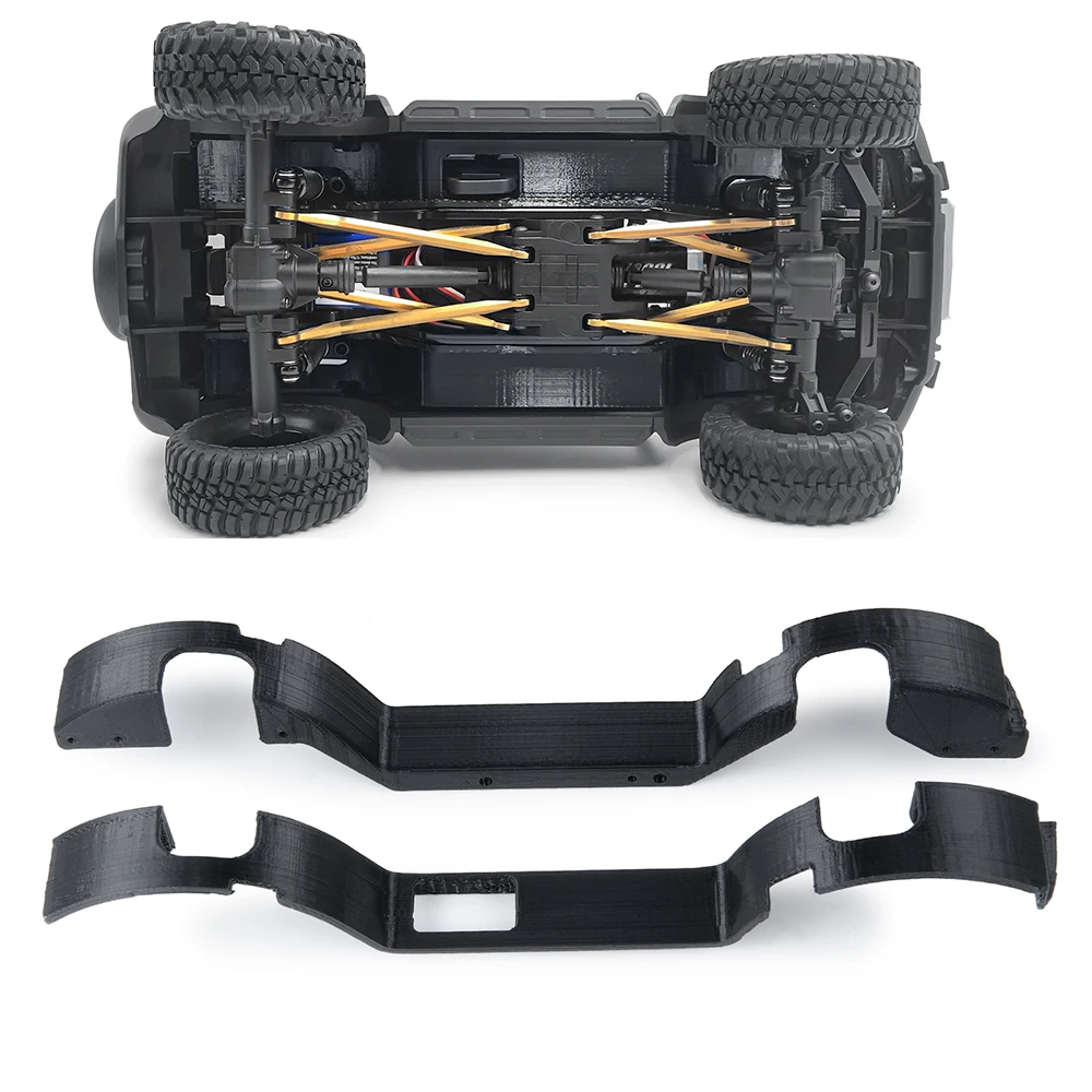 Axspeed trx4m chassis kotflügel 3d druck kotflügel futter dekoration für 1/18 TRX4-M verteidiger bronco k10 f150 upgrade teile