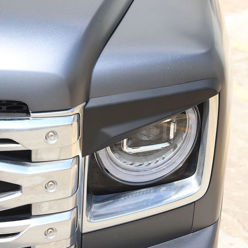 ل 24-25 هافال H9 ملصقات تزيين المصباح غاضب العين مصباح الحاجب ملصقات H9 تعديل الملحقات الإمدادات