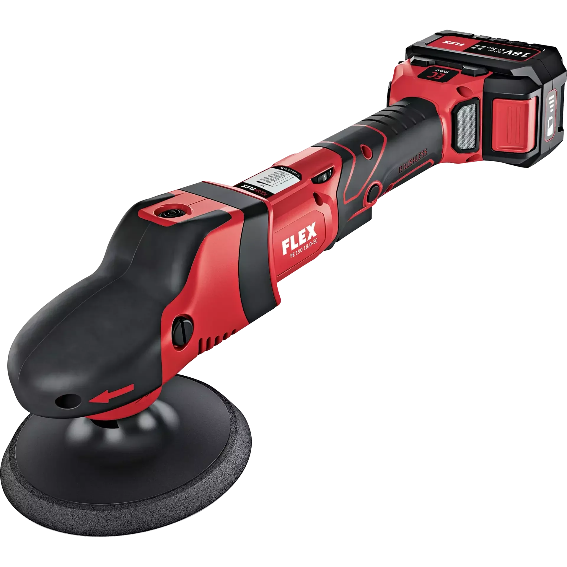 

# Hot Car Polisher PE 150 18.0-EC/5.0 Set Cordless Rotary Polisher 18.0V