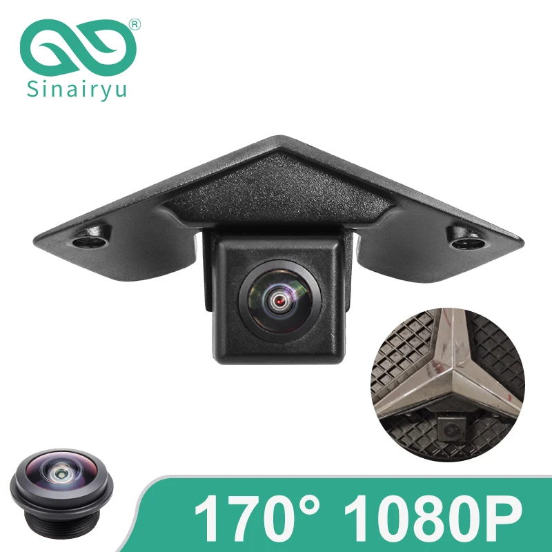 CCD AHD 1080P pojazdu Logo kamera z widokiem z przodu dla Mercedes Benz C/E/ML Vito Viano W211 W212 W164 W203 W204 W205 W639 W209 W447