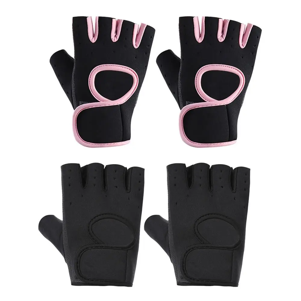

Bodybuilding Training Silicone Palm Hollow Back Fitness Gym Mittens Fitness Gloves Weightlifting Gloves Dumbbells Gloves
