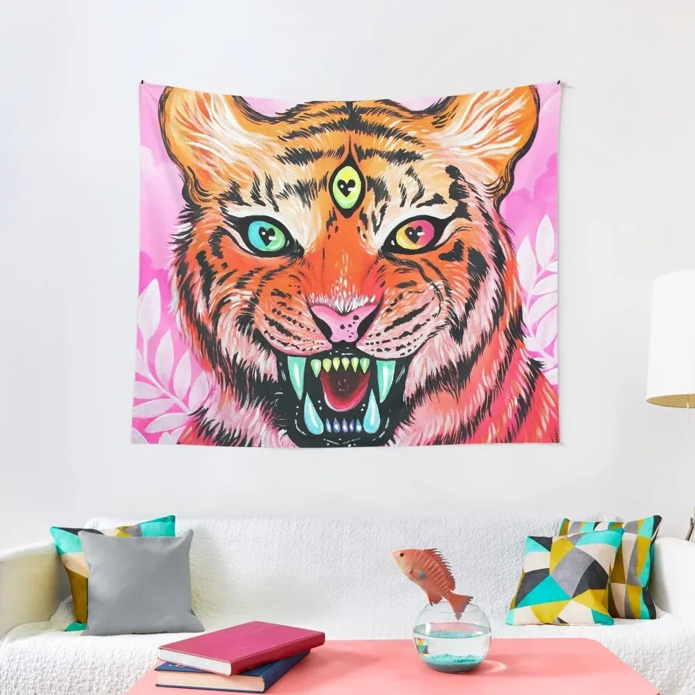 

Tiger Tapestry Home Decor Aesthetic Aesthetic Decoration Decoration For Rooms Tapestry