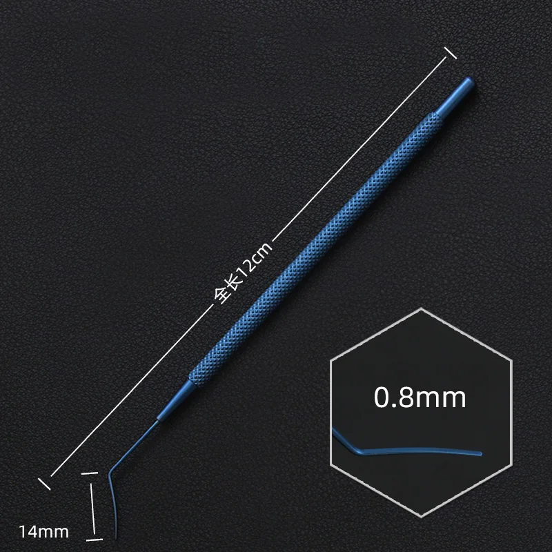 Ophthalmic Iris Restorer Micro hook probe Ophthalmic titanium Double-Headed Nucleus Splitting Knife ophthalmic instruments