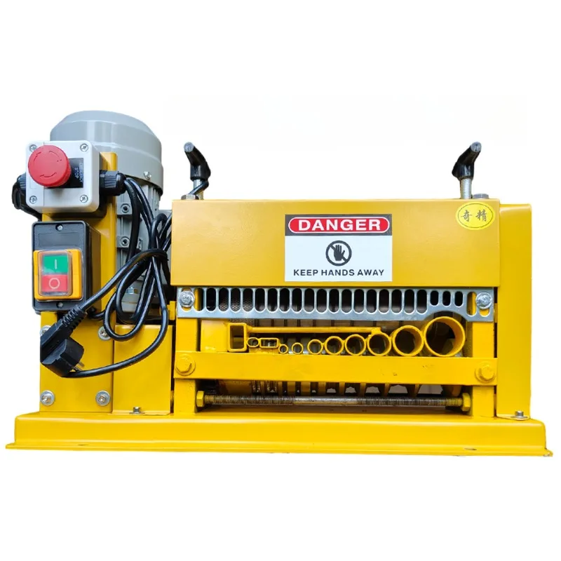 220V electric fully automatic waste wire peeling tool stripping machine