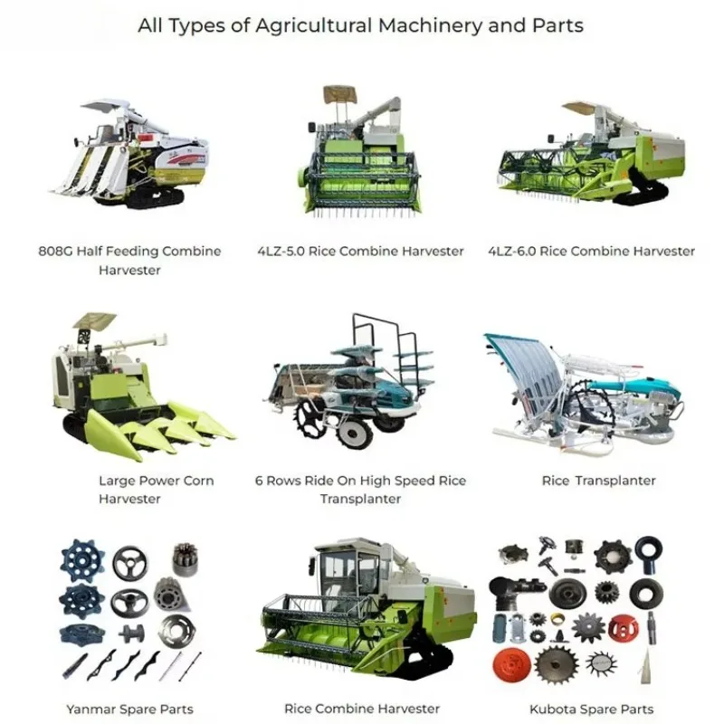 Wheel Type Wheat Combine Harvester Stable Driving Diesel Engine Rural Dry Field Grain Harvest Machine Easy Operation Small