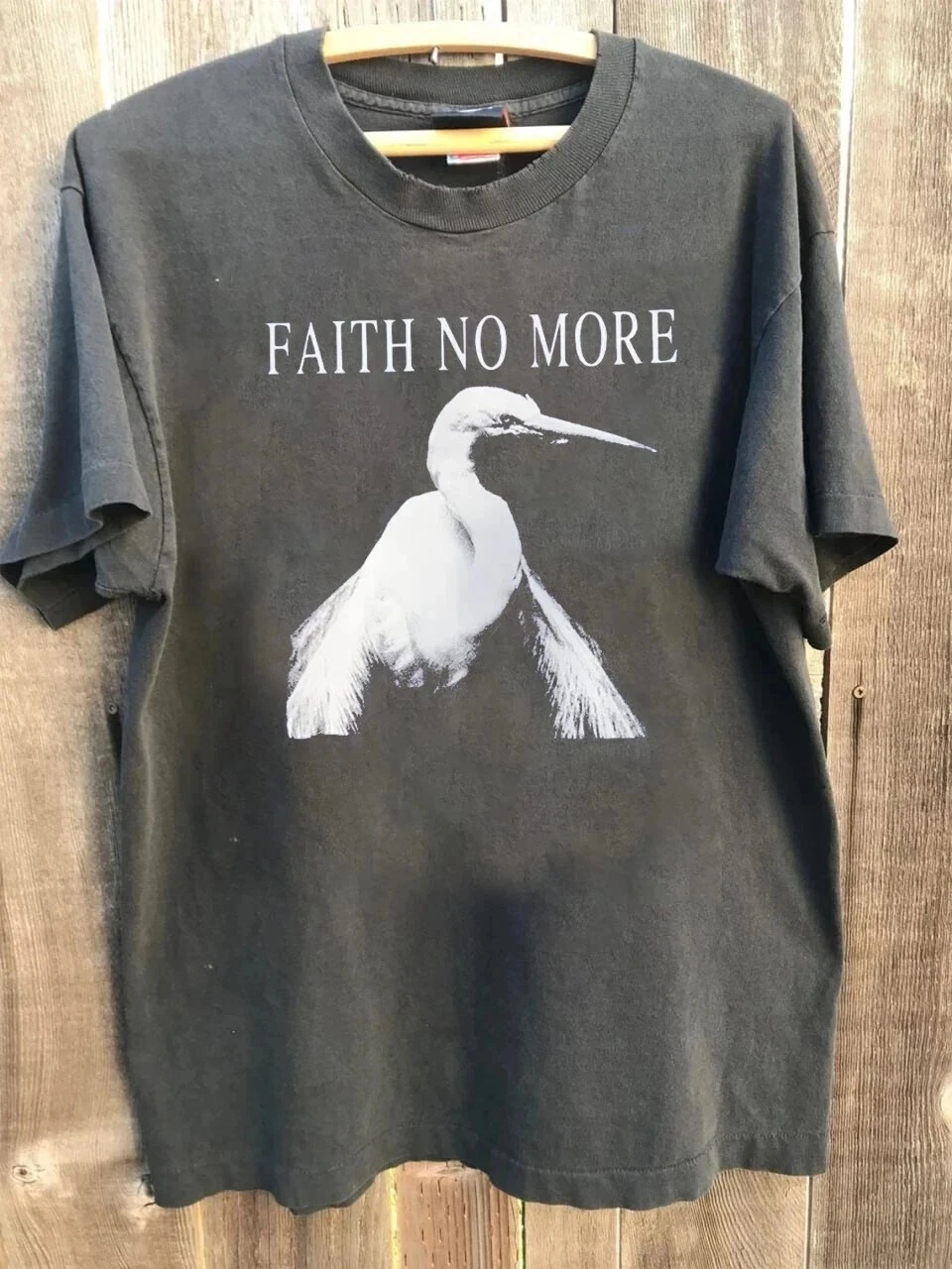 Faith No More T-shirt Charcoal Tee Angel Dust Albums Tour Shirt Men Women