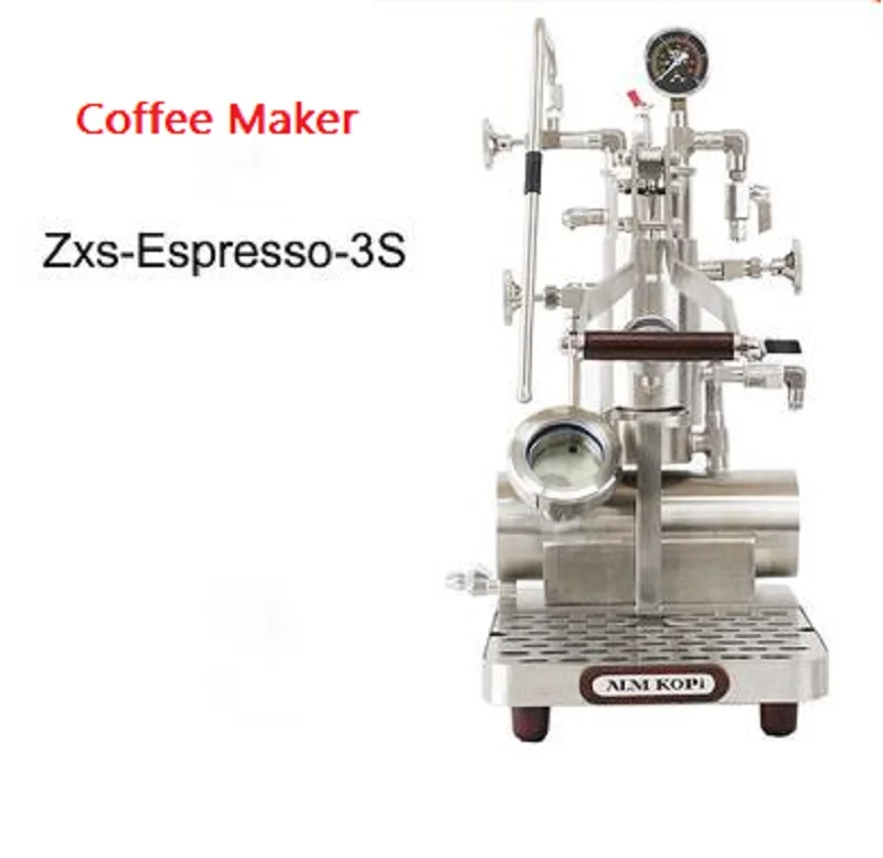 Zxs-Espresso-3S ALM Kopi Espresso  Coffee Machine Pressure Bar Semi Automatic Portable Coffee Maker