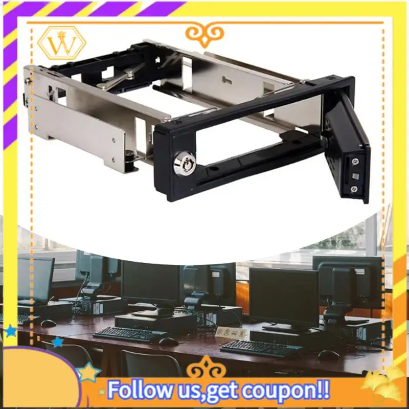 Latest-Hot Swaps Mobile Rack For 3.5Inch Ssds HDD Internal Tray 5.25 Internal HDD Adapter