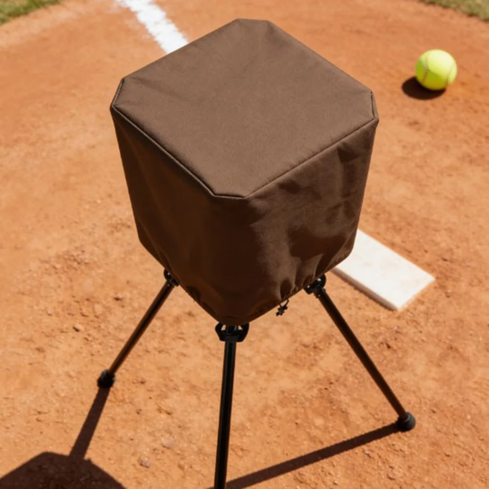 

Чехол для бейсбольной машины из ткани Оксфорд 420D, водонепроницаемый и пыленепроницаемый, для софтбола, 79x74x86 см, аксессуары для дома