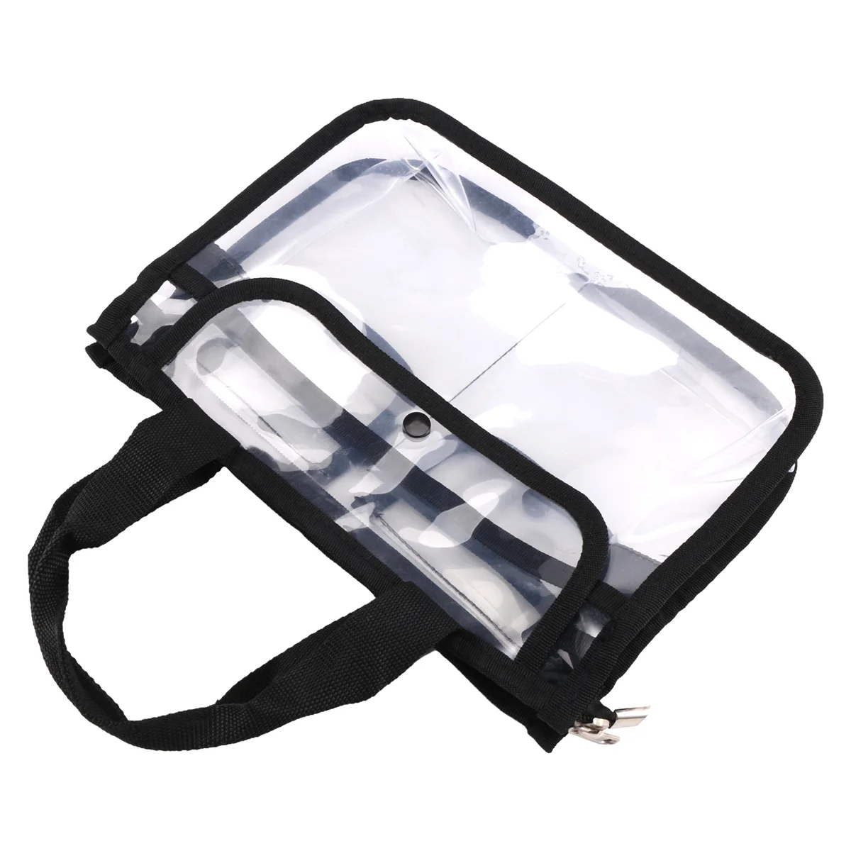 ABQR Clear -Body Shoulder Bag,Toiletry Organizer Wash Bag - Stadium Approved Purse