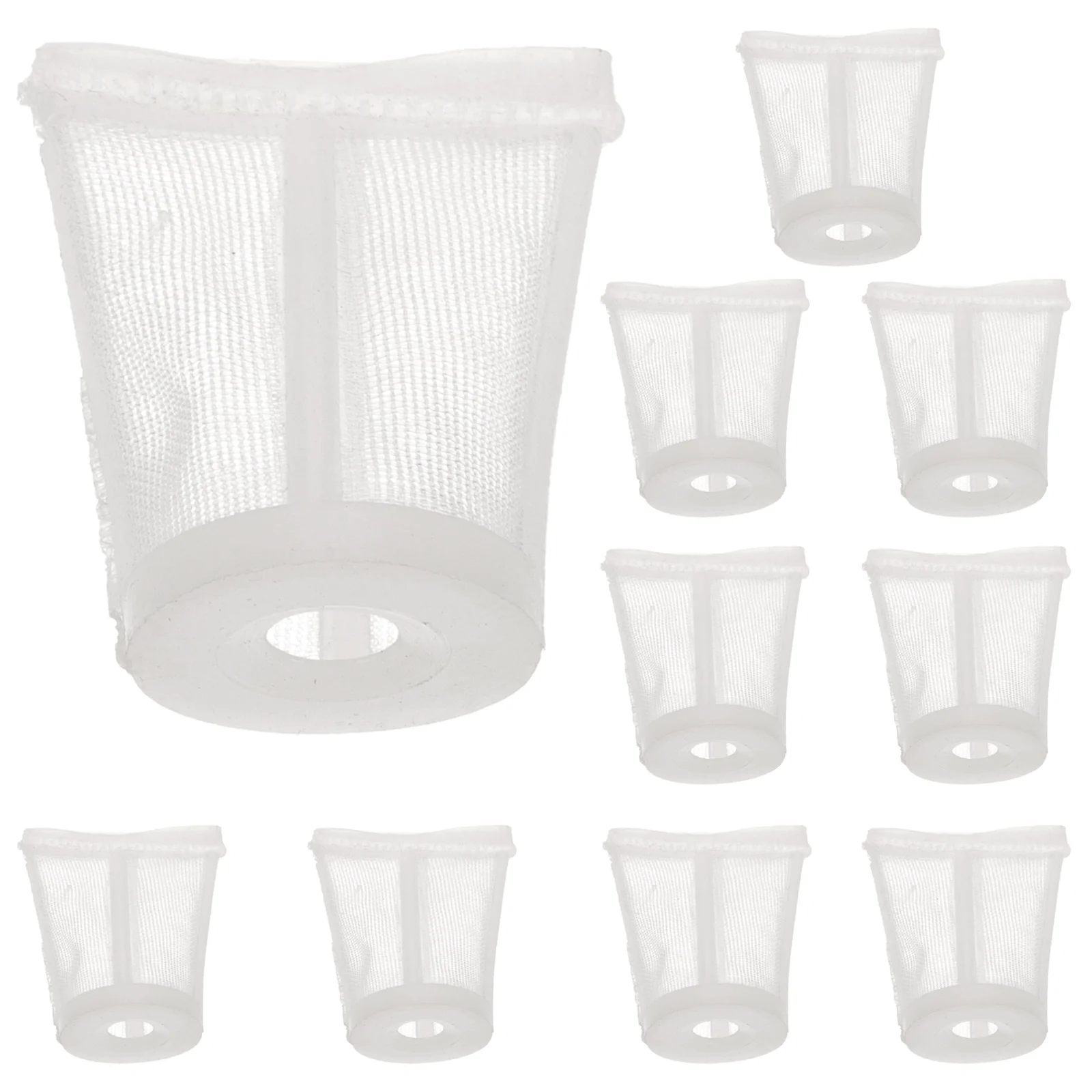 10 Pcs Spray Filter Airless Sprayer Parts Paint Filters Strainer for Mesh Element Component Replacement