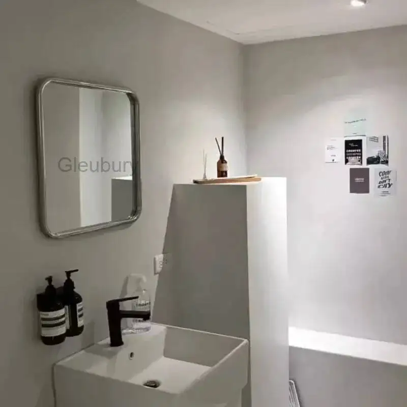 Espejo Circular Decorativo Vanity Circle, Espejo Moderno de Lujo para Maquillaje, Espejo Colgante para Baño, Espejo Decorativo para Sala de Estar