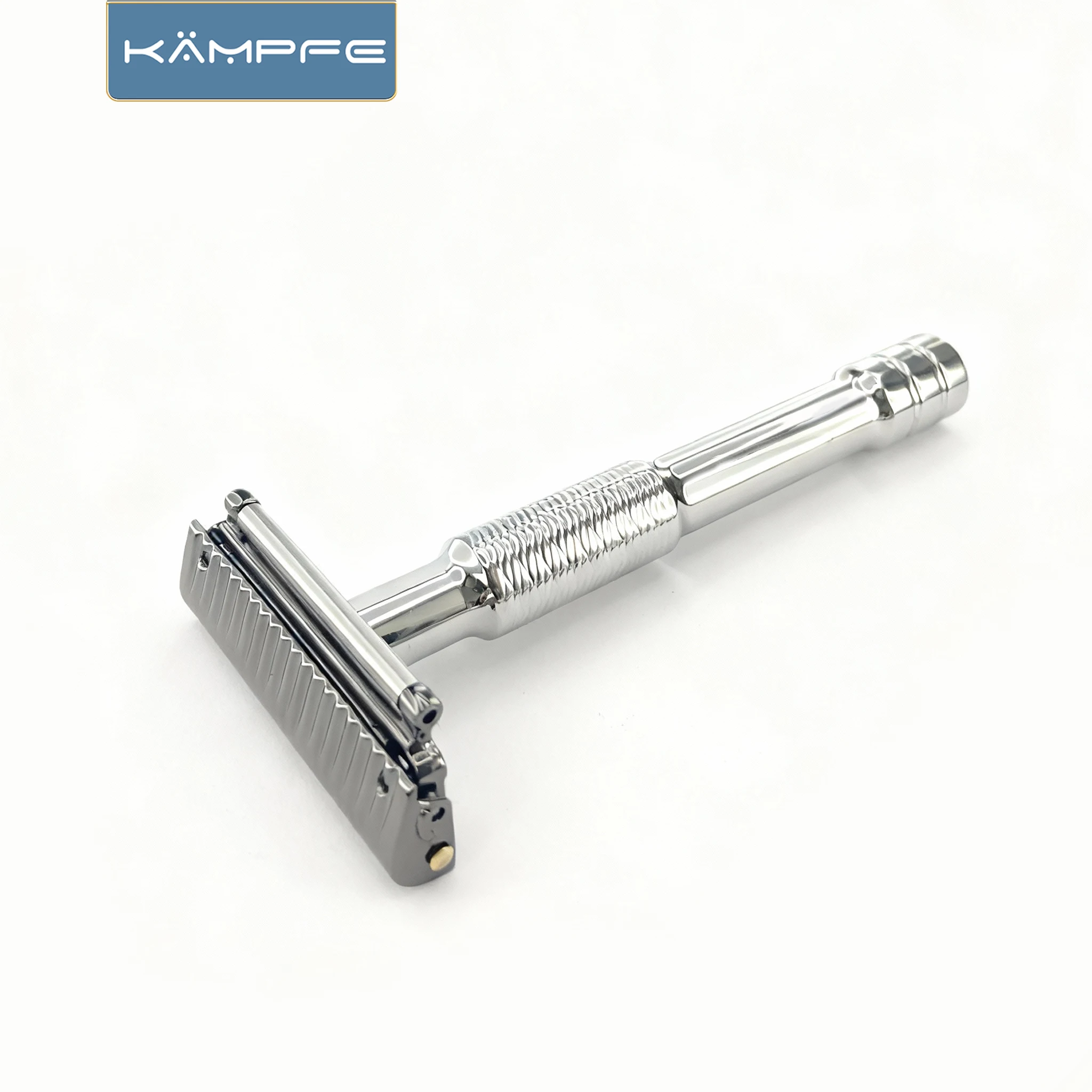 KAMPFE Classic Double-Layer Half-Edge Razor Heads Roller Shaver  Universal Handle Fit shaver men gift