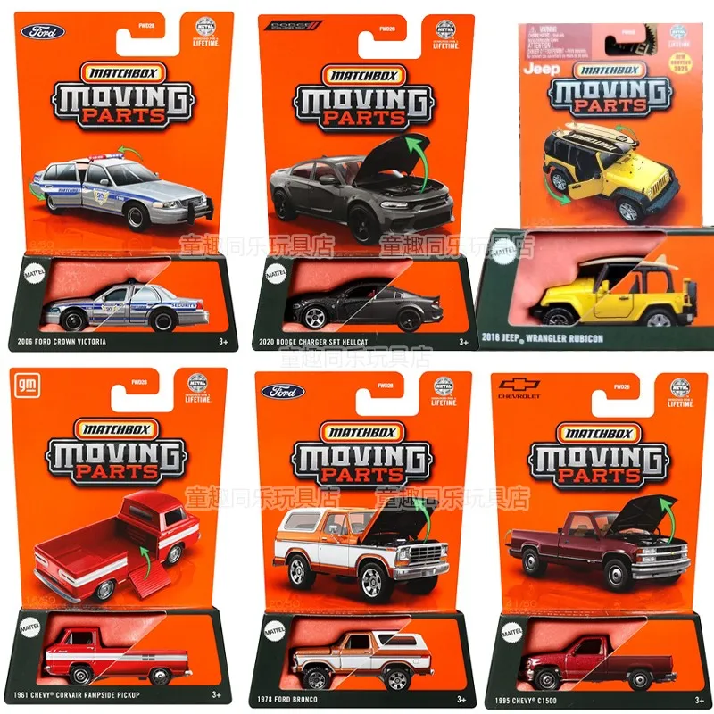 25c-fwd28-matchbox-1-64-c1500-jeep-wrangler-rubicon-ford-crown-victoria-bronco-dodge-charger-hellcat-modelo-de-carro-em-liga-fundida