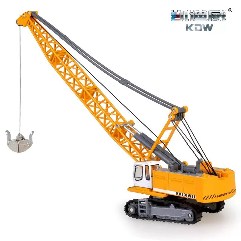 

1/87 модель гусеничного башни-экскаватора из сплава, литой под давлением металл ‌ Инженерный кран-экскаватор ‌ Башенный кран автомобиля ‌ s Модель Детские игрушки