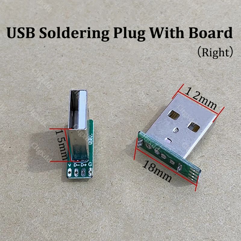 1 Stück USB 2.0 Stecker DIY Lötstecker Gerade/L-Typ Winkel Typ C Micro Stecker-Buchse-Adapter für Auto-DVR-Dashcam Daten- und Stromversorgung – Detail 12