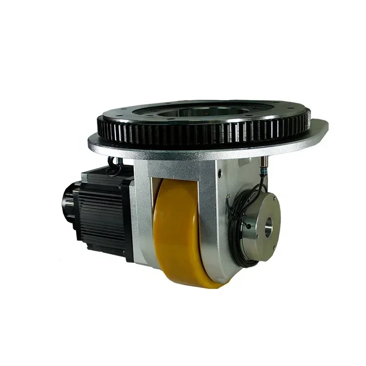 DC Permanent Magnet Motor 24V 750W AGV Wheel Drive assembly