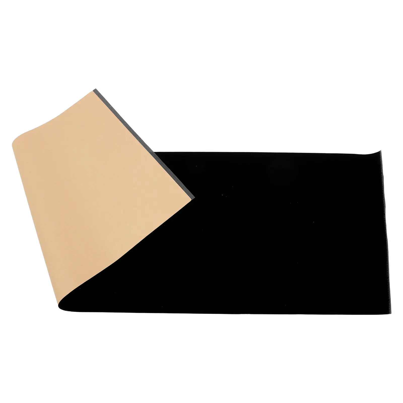 Adhesive Backed Black Felt Fabric Sheet 19.6x61.3 Thick Soft Flocked Cloth for Jewelry Box Drawer Lining Craft Sheets