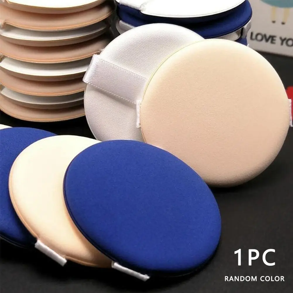 Soplo de cojín de aire suave, crema BB seca y húmeda de doble uso CC, forma de base, maquillaje líquido, esponja de belleza, herramienta en polvo, soplo redondo P1S2