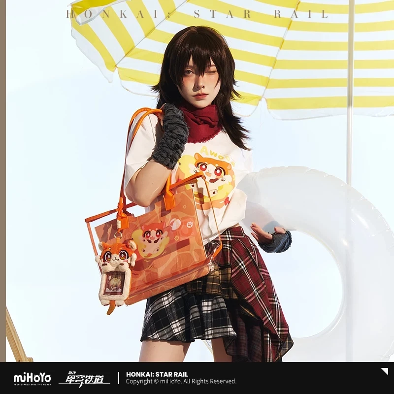 [Pre-order] Official miHoYo/Honkai: StarRail Authentic “Woof Woof” Series Game Merchandise Jelly Tote Bag  Backpack Gift