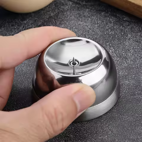 Egg Hole Puncher Hole Puncher Egg Peeler Tool Poker Anti-Rust Hole Separator Opener Kitchen Gadgets for Easy Piercing Peeling