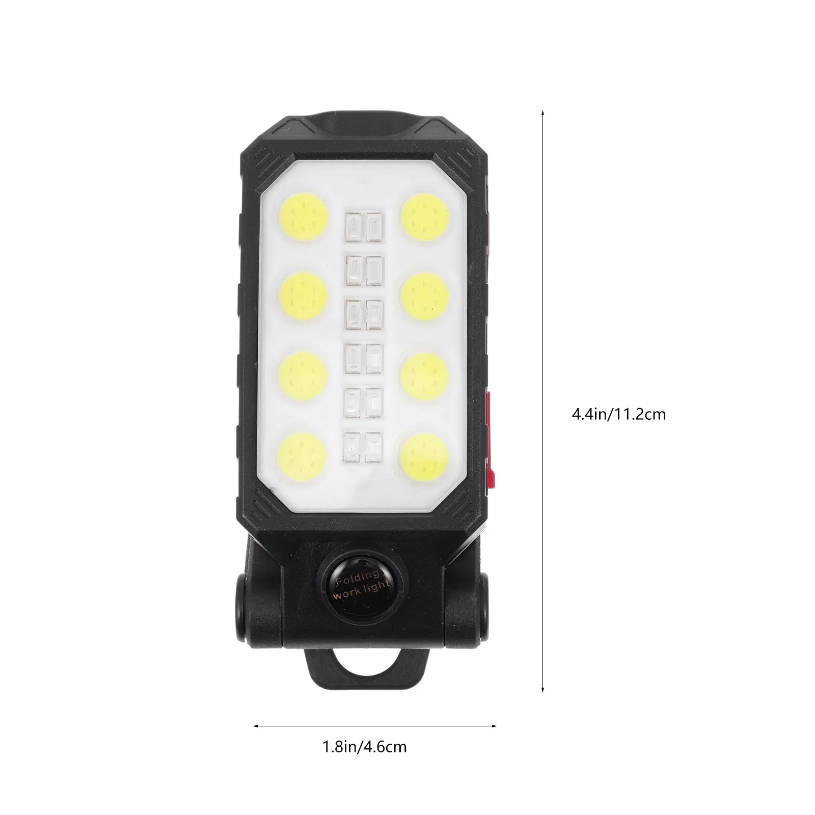 1Set Foldable LED USB Rechargeable Work Light Waterproof Inspection Lamp Outdoor Camping Emergency Flashlight Magnetic