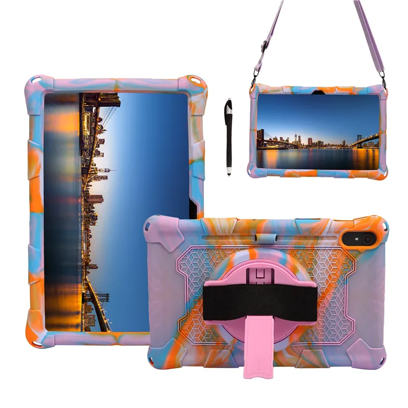 Für Xiaomi Mi Pad 5 Pro Fall Silikon Smart Cover Für Xiaomi Mi Pad 5 Pro 11 zoll 2021 Tablet schutzhülle Funda Mit Griff Strap