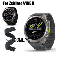 For Zeblaze VIBE 8 Strap Smart Watch Band Hook&Look Nylon Belt Sports Women Men