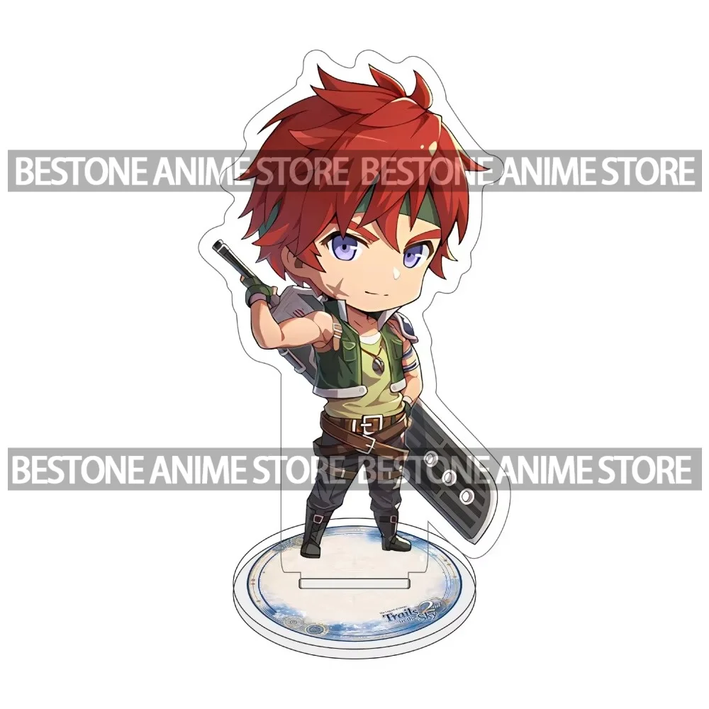 The Legend of Heroes Trails in the Sky the 2nd 10cm Acrylic Stand Figures Keychain Desktop Tabletop Ornament Gamers Fans Gift