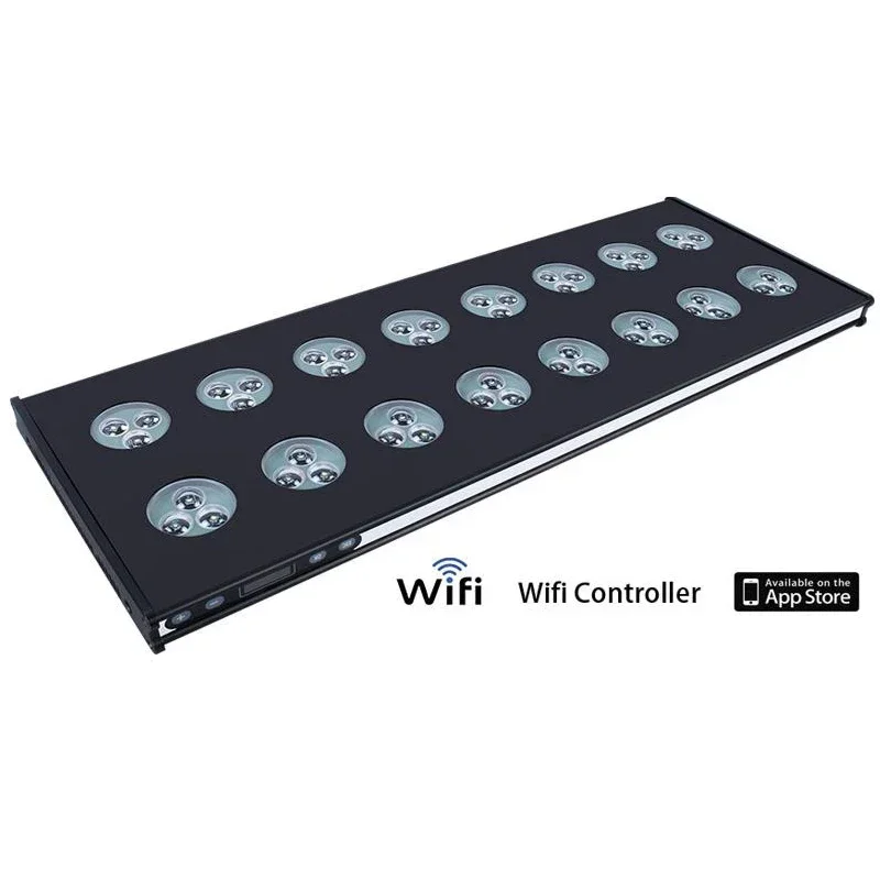 AQUANEST 78W 150W 240W WIFI Control Dimmable Sunrise Sunset Led Aquarium Light for Marine Coral Reef SPS/LPS Led Lighting