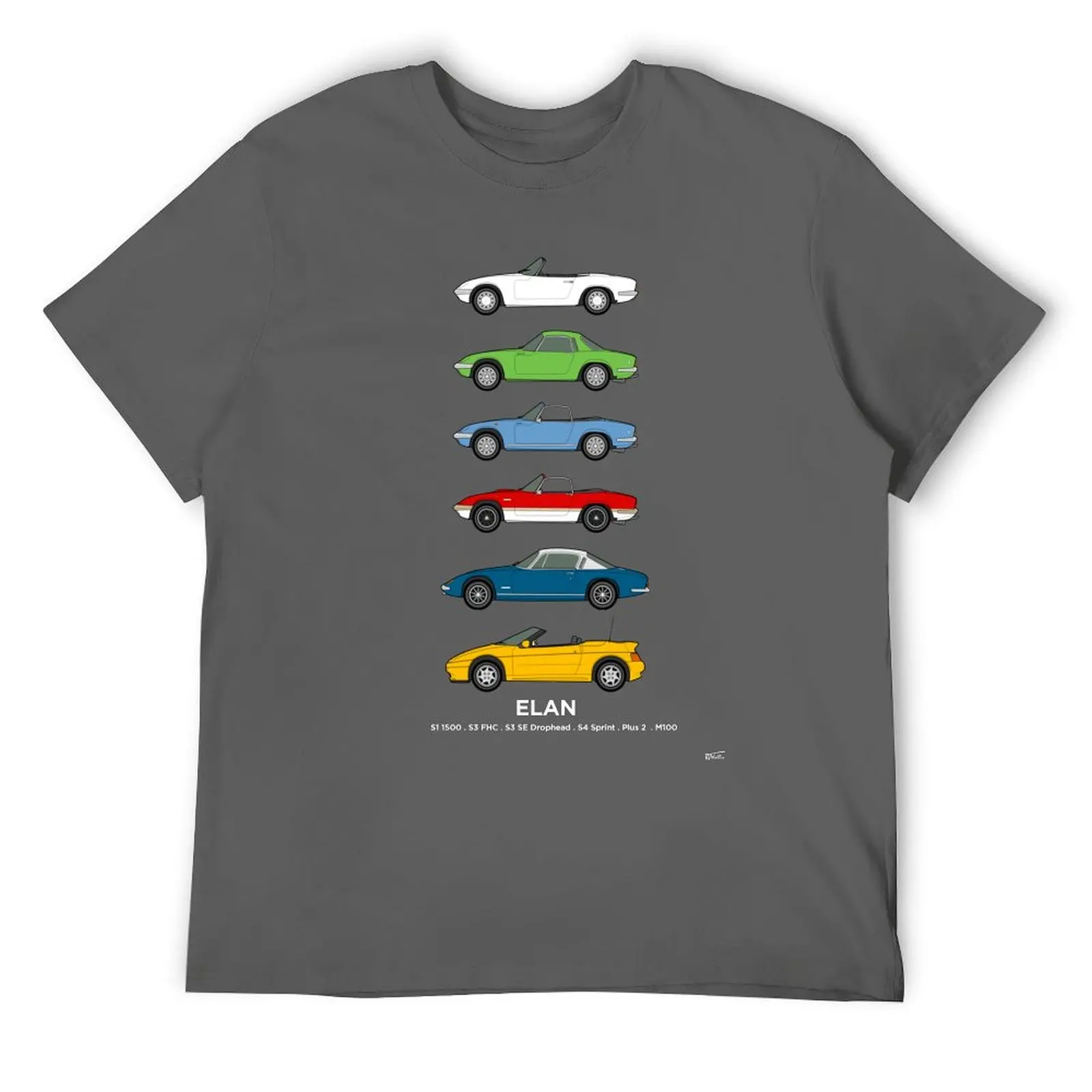 Elan sportscar classic car collection T-Shirt Man t-shirt luxury t-shirt vintage anime shirt mens tall t shirts