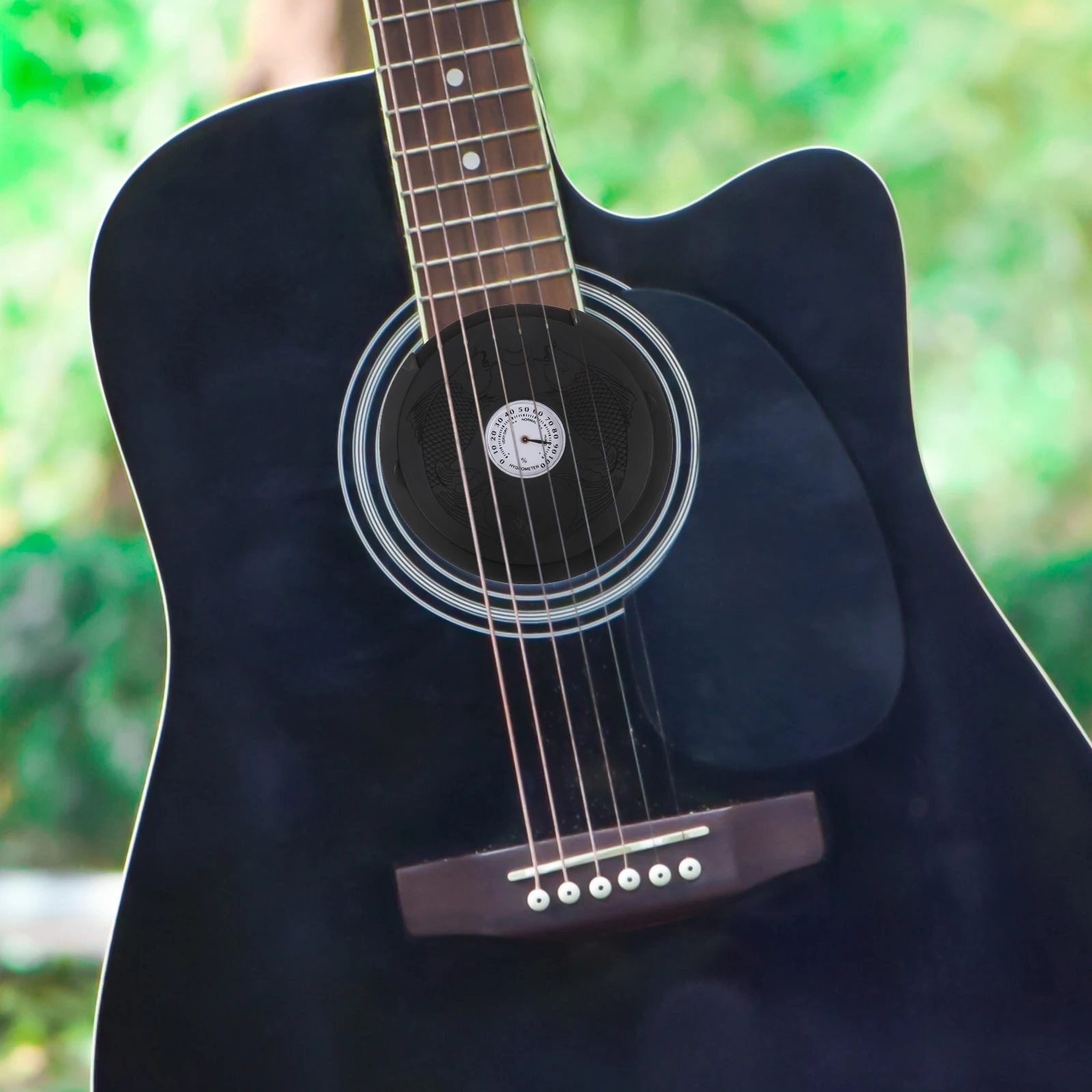 

Guitar Sound Hole Humidifier Acoustic Hygrometer Precise Needle for Acoustic Guitar Maintenance Protecting from Dryness