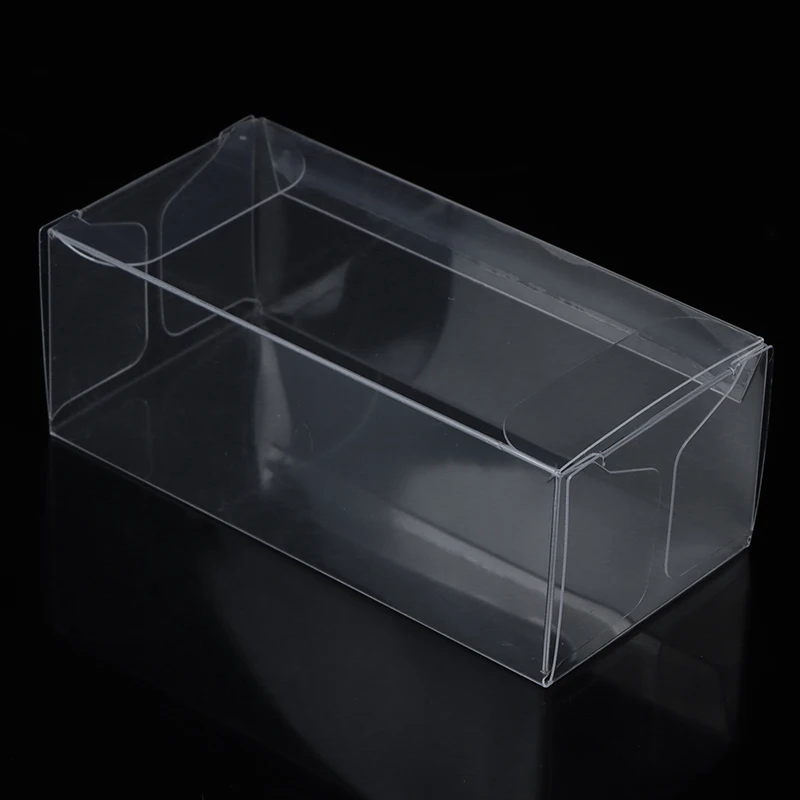 20Pcs Transparent Model Car Toy Display Box Dustproof 1:64 PVC Storage Holder Clear Box Case Clear Protective Gift Display Case